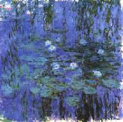 Claude Monet Blue Water Lilies France oil painting reproduction